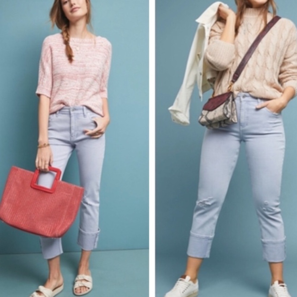 Pilcro & the Letterpress slim straight ankle jeans